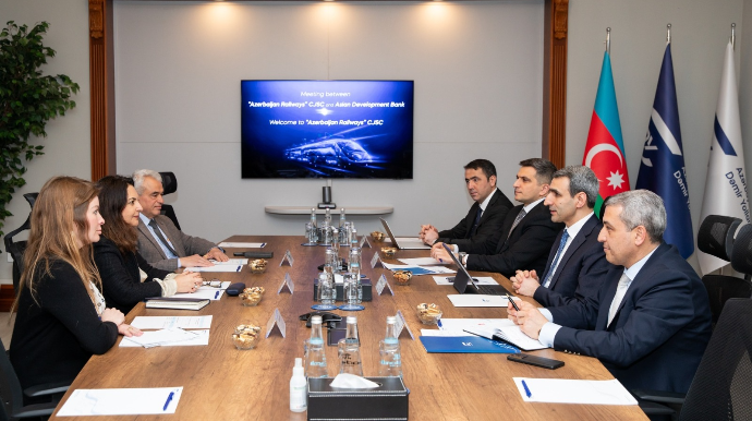 ADY ilə Asiya İnkişaf Bankı arasında yeni əməkdaşlıq imkanları müzakirə olunub - FOTO