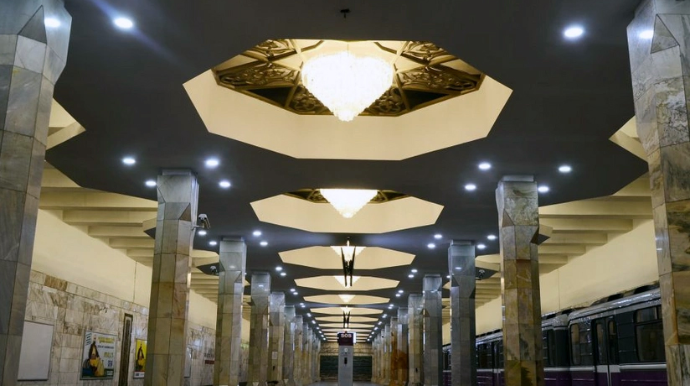 Выход со станции метро "Мемар Аджеми" будет временно закрыт