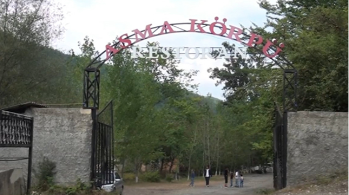 Qəçrəşdəki istirahət mərkəzi bağlandı - VİDEO