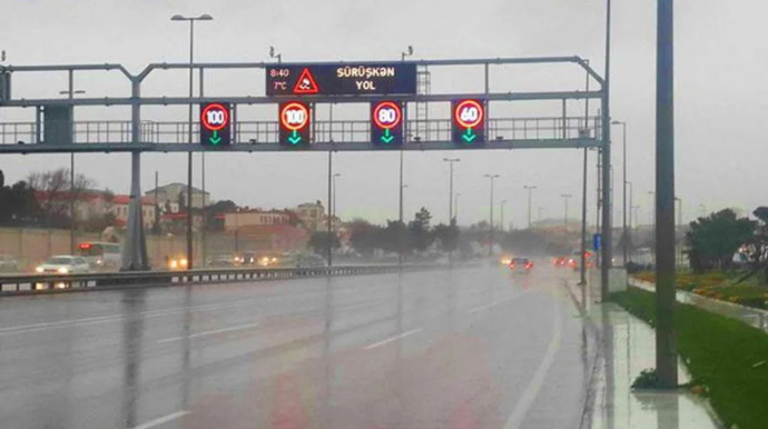 Bu yolda sürət həddi bərpa edildi 