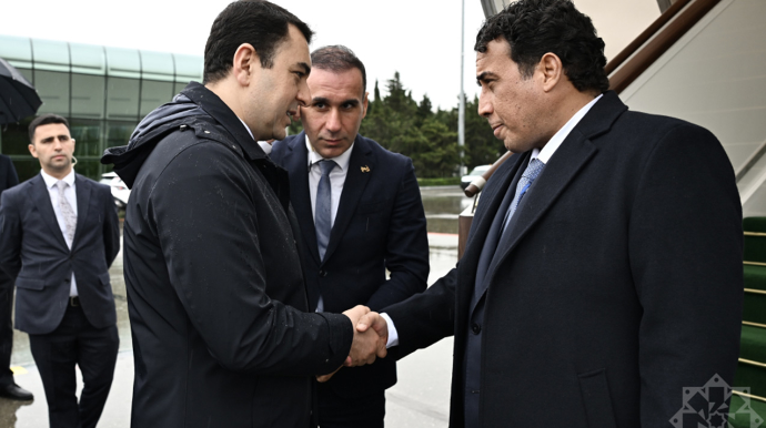 Məhəmməd Yunis Əl-Mənfi Bakıya gəldi - FOTO