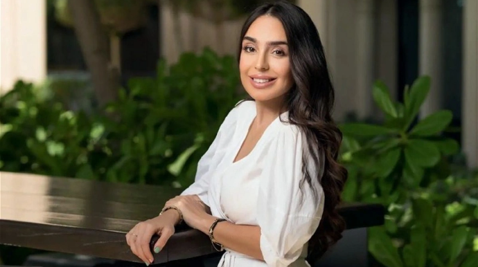 Leyla Əliyeva yeni şeirini təqdim edib - FOTO 