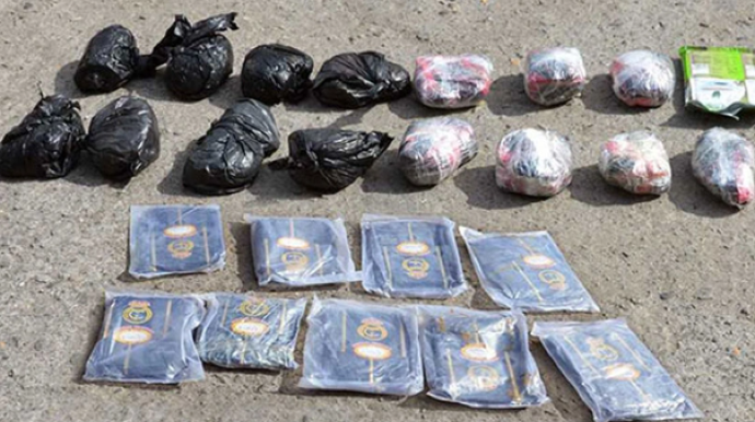 Azərbaycana yarım ton narkotik keçirməyə cəhd edən mütəşəkkil qrup saxlanıldı