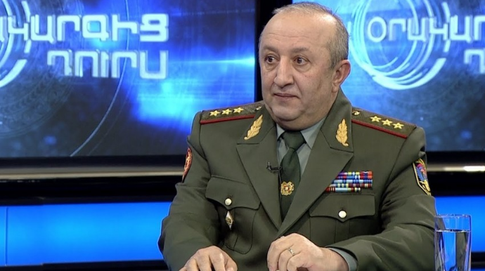 Ermənistanın baş hərbi müfəttişi istefa verib
