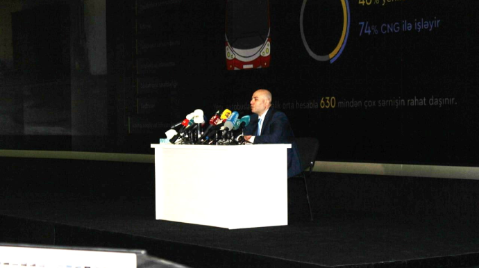  Bakı Nəqliyyat Agentliyi 5 illiyin hesabatını verdi  - FOTO