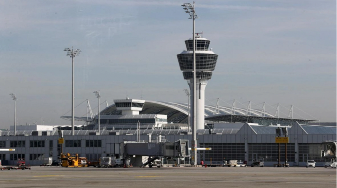 Münhendə dronlara görə hava limanı fəaliyyətini dayandırdı