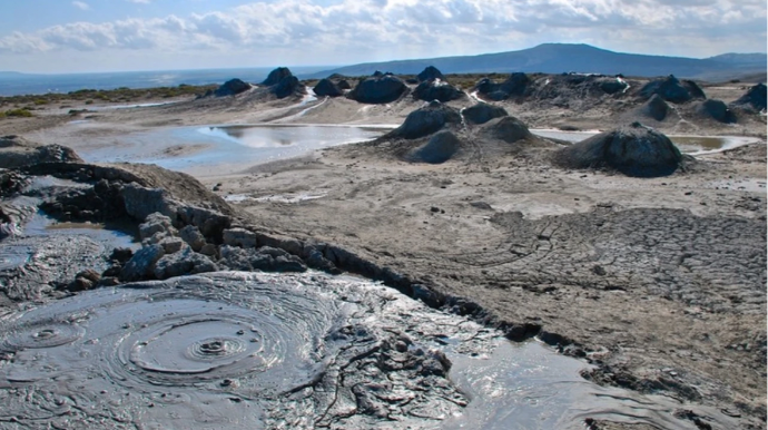 Qaradağda palçıq vulkanının aktivliyi dayandı