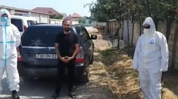 Şabranda yaşadığı ünvanı tərk edən koronavirus xəstələri aşkarlanıb  - FOTO