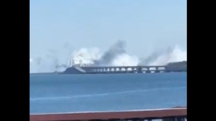 Krım körpüsündə daha 8 partlayış olub - VİDEO - YENİLƏNİB