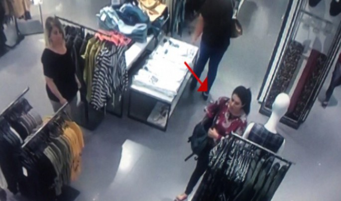 Mağazalardan oğurluq edən şəxs saxlanılıb - VİDEO
