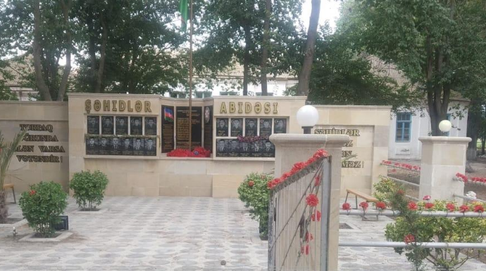 Kəlbəcərdə şəhid olan gizir ilə vida mərasimi keçirilib - FOTO