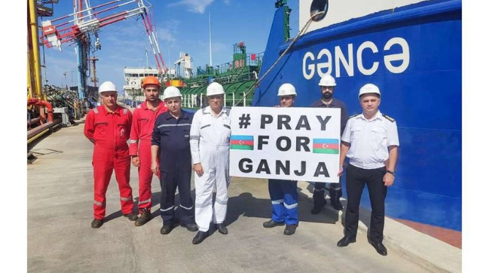 ASCO-nun “Gəncə” tankeri Hayfa limanından erməni terroruna etiraz edib