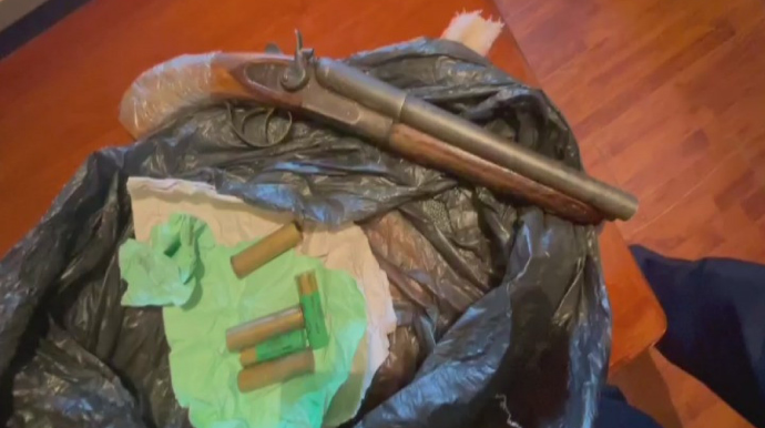 Ağsuda odlu silah-sursat gəzdirənlər saxlanılıb  - FOTO - VİDEO