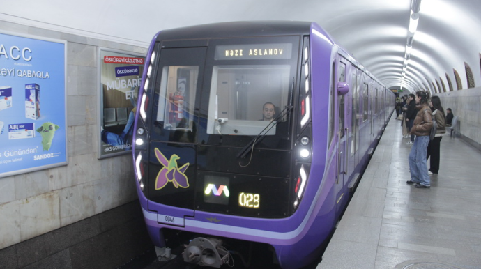 Bu gün Bakı metrosu gücləndirilmiş rejimdə işləyəcək 