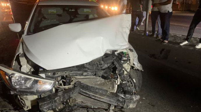 Bakıda 4 avtomobil toqquşub, yaralananlar var - FOTO - VİDEO 