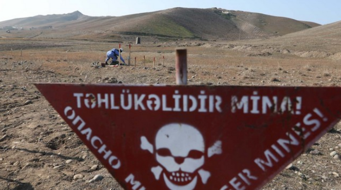 Azad edilən ərazilərdə daha 64 mina aşkarlanıb