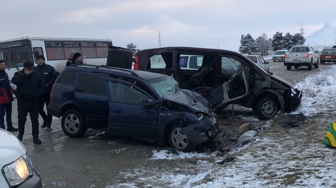Siyəzəndəki ağır qəzada yaralanan müəllimlərin adları AÇIQLANDI - YENİLƏNİB - FOTO 