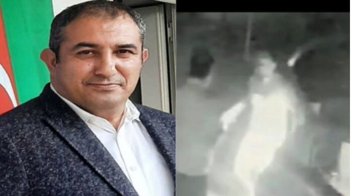 Bakıda taksi sürücüsü baş redaktoru baltalamaq istədi - VİDEO