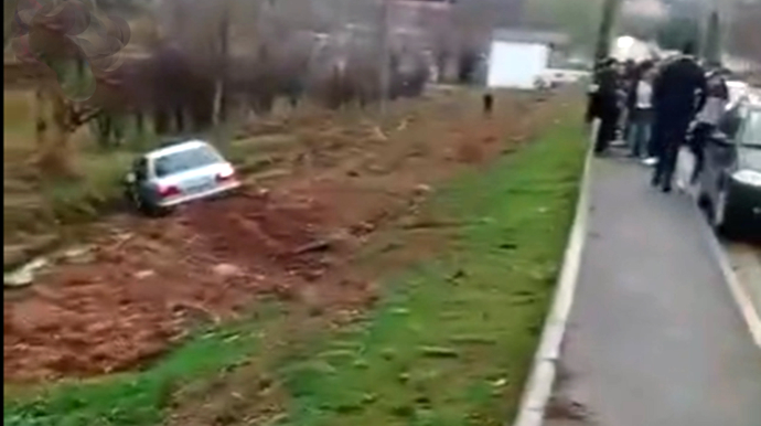 Naftalanda qəza - Ölən var - VİDEO 