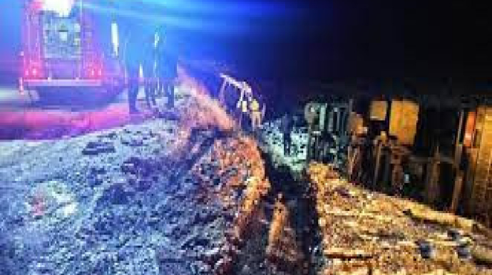 Başqırdıstanda yük maşınının qəzaya uğraması nəticəsində 4 nəfər ölüb