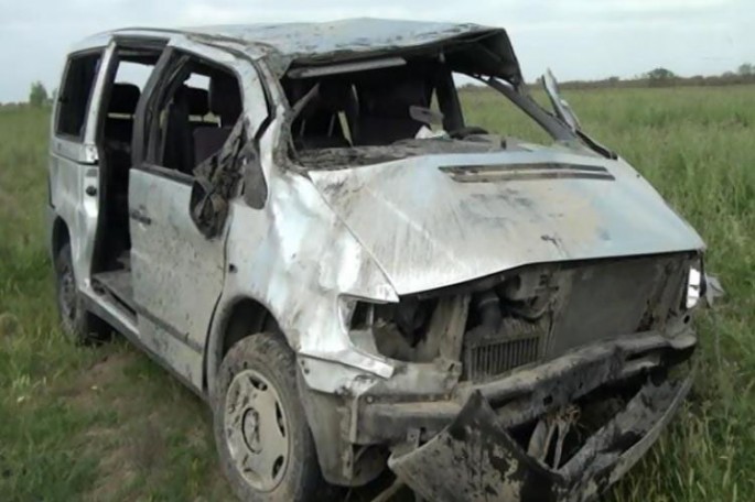 Mikroavtobus qəzasında yaralanan şəxslərdən biri Bakıya gətirilib