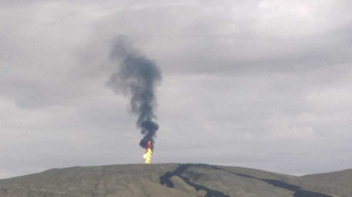 Otman-Bozdağ palçıq vulkanında püskürmə baş verib - FOTO