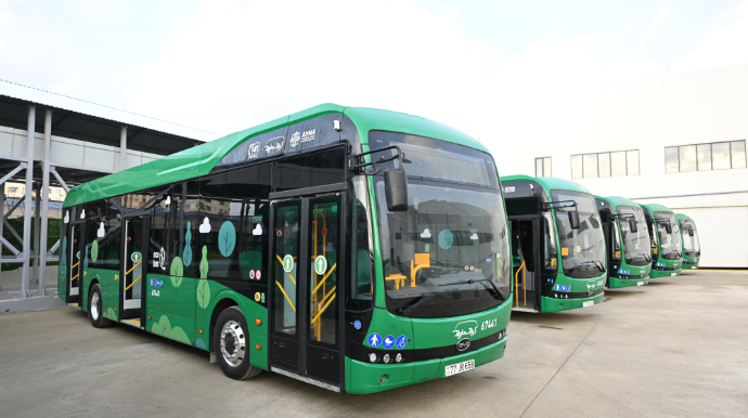 Bakıda 160 ədəd elektrik avtobusu xəttə buraxılacaq 