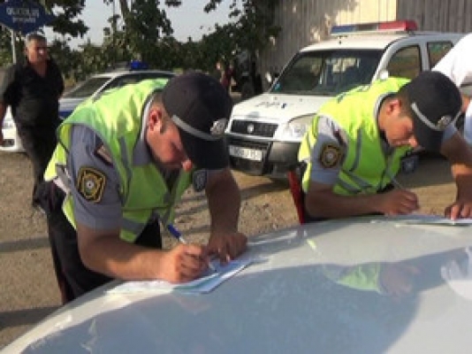 Yol polisi “təmiz hava” aylığı reydi keçirib