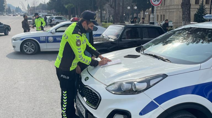 Balakəndə qaydaları pozan piyadalar cərimələnib - FOTO