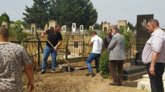 Teymur Mustafayevin dəfnində iştirak edən 7 nəfər cərimələndi 