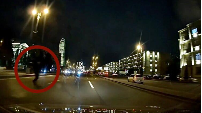 Прошелся по проезжей части дороги как по бульвару - ВИДЕО