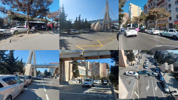 “Şamaxinka”da tıxaca səbəb olan taksilər niyə yığışdırılmır? – FOTOLAR 