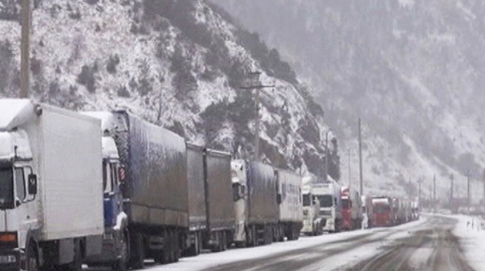 Rusiya-Ermənistan yolu bağlandı