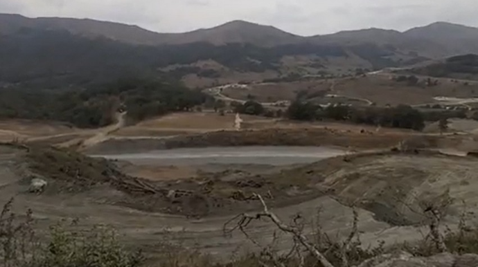 Laçın Beynəlxalq Hava Limanının tikintisi üçün dağlar belə partladılır  - VİDEO