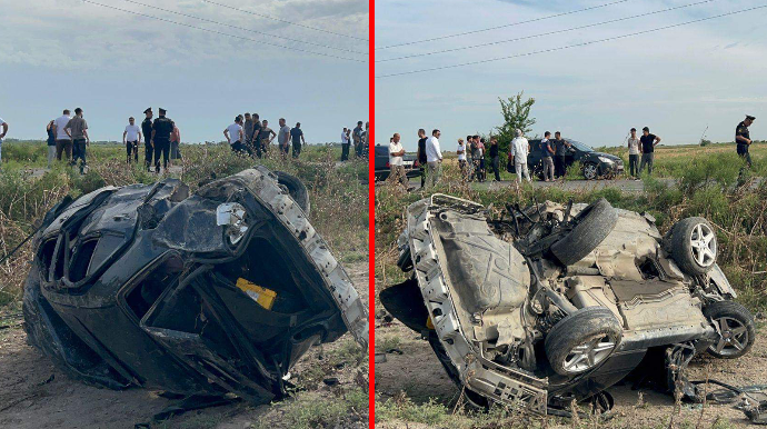 В серьезном ДТП в Кюрдамире погибли  три человека - ФОТО