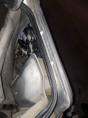 Avtomobilində siqaretlər aşkar edildi