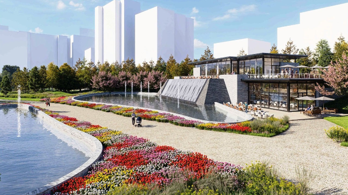 Bakıda yeni park salınır - FOTOLAR 