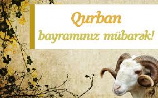 Qurban Bayramınız mübarək!