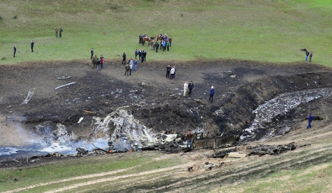 Təyyarə qəzaya uğradı