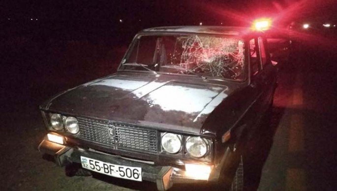 Bərdədə orta yaşlı kişini maşın vurub öldürdü - VİDEO