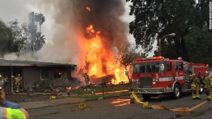 Təyyarə qəzaya düşüb: 2 ölü