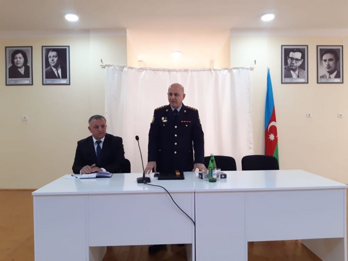 Tərtərdə məcburi köçkünlərlə görüş keçirilib - FOTO