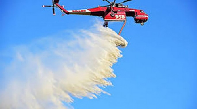 Meşə yanğınlarının söndürülməsinə helikopter cəlb olunub