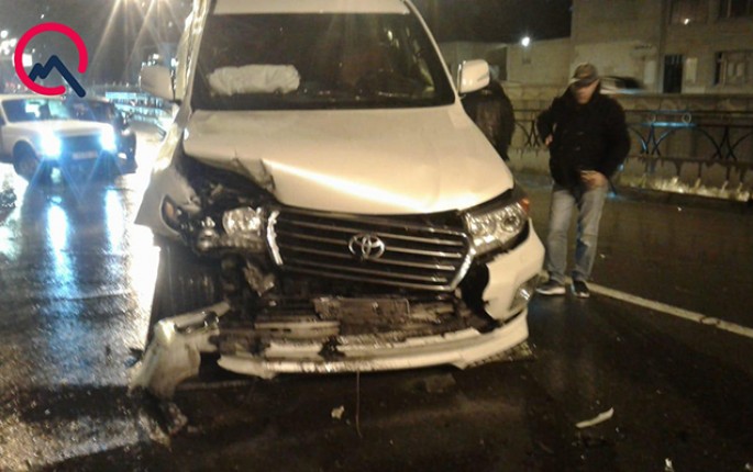 Qəzadan sonra Nazimin maşını: “Xərcləri ödəyəcəm” - FOTO