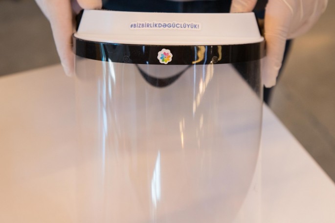 “ASAN xidmət”in dəstəyi ilə şəffaf maskalar hazırlanıb  - FOTO