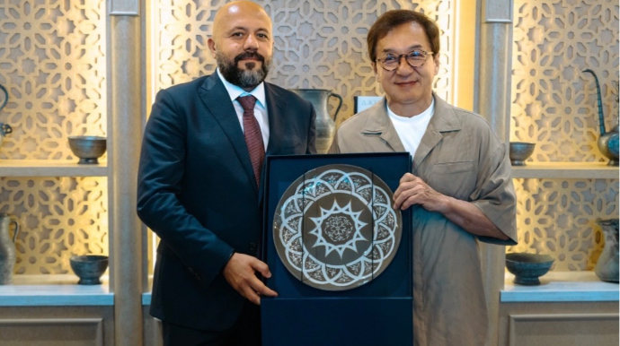 Ceki Çanın filminin Azərbaycandakı çəkilişləri başa çatdı - FOTO