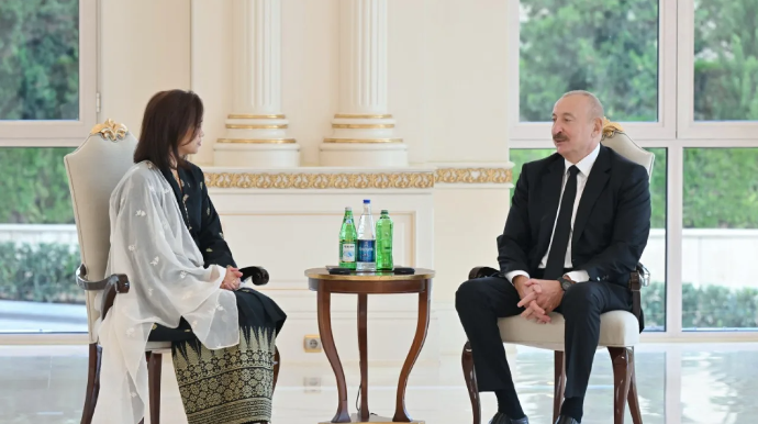 Prezident Malayziyanın yeni səfirini qəbul etdi - FOTOLAR 
