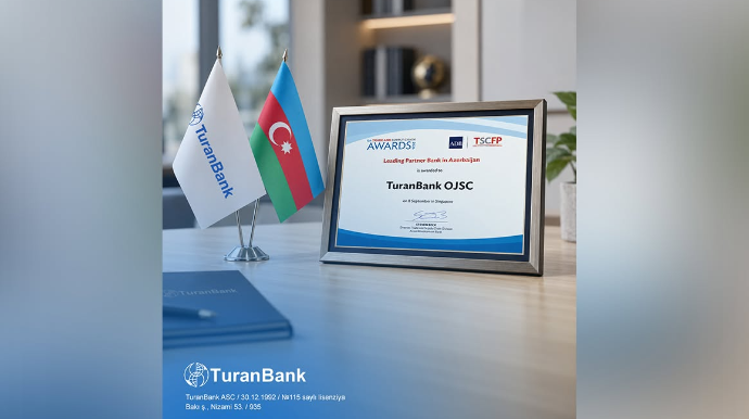 “TuranBank” beynəlxalq mükafata layiq görüldü - Sinqapurda - FOTOLAR
