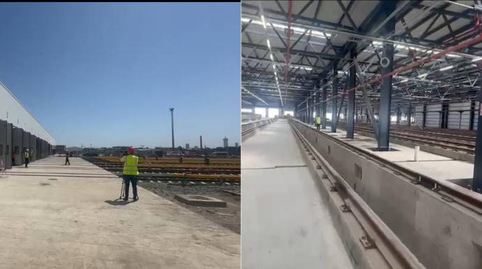 Bir il əvvəl düzənlik idi, indi nəhəng metro deposudur – Dərnəgüldə böyük DƏYİŞİKLİK – VİDEO  