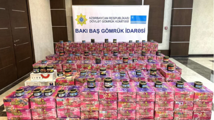 В Баку изъяли более 4 000 пачек немаркированного табака для кальяна